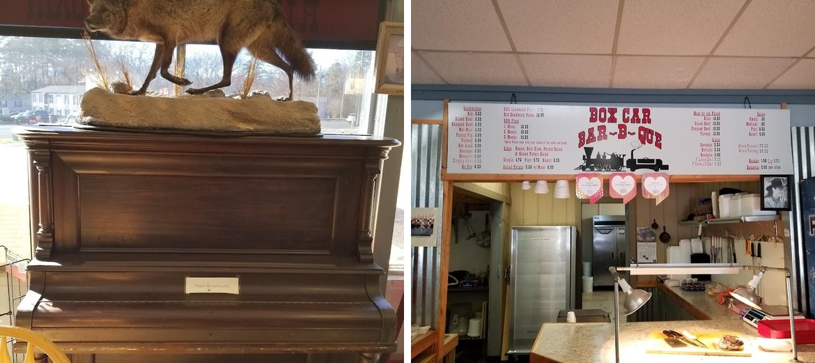 Boxcar Bar B Que - Longview Menu